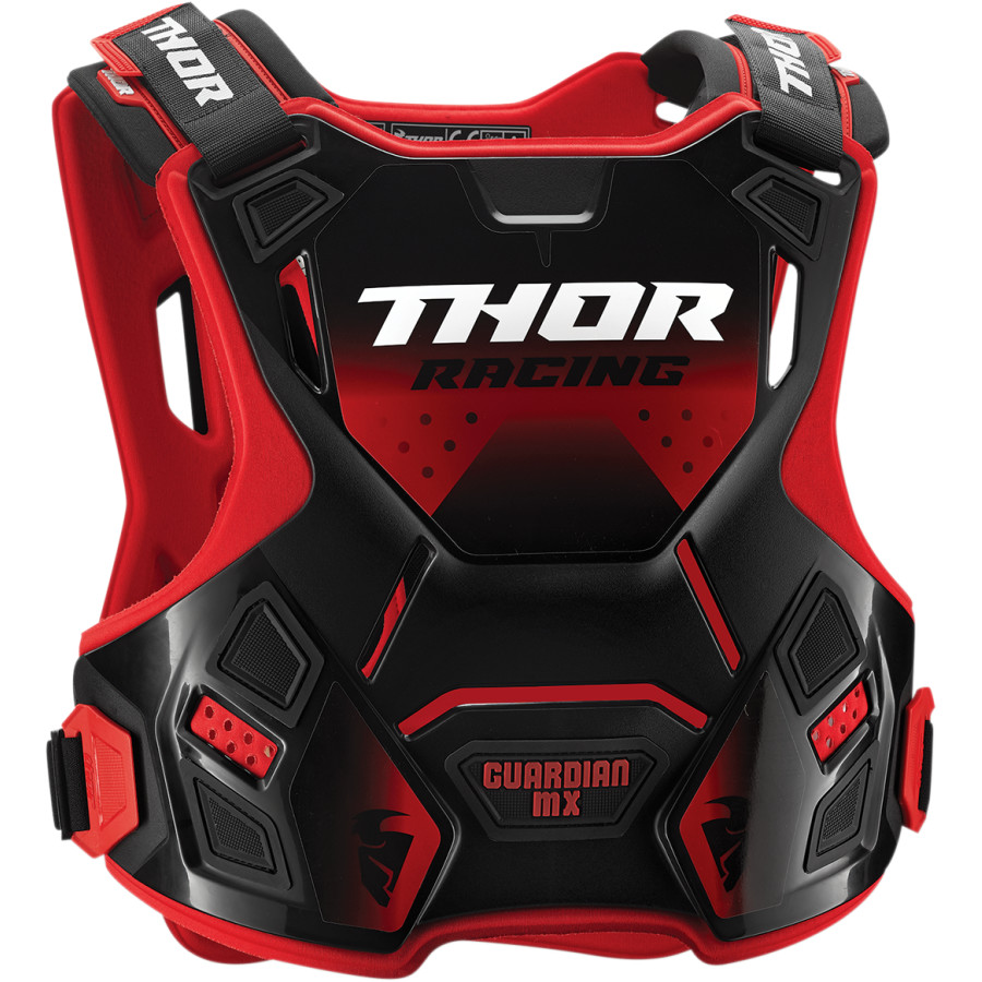 Buzer dziecięcy Thor GUARDIAN MX 2XS/XS RED/BLACK