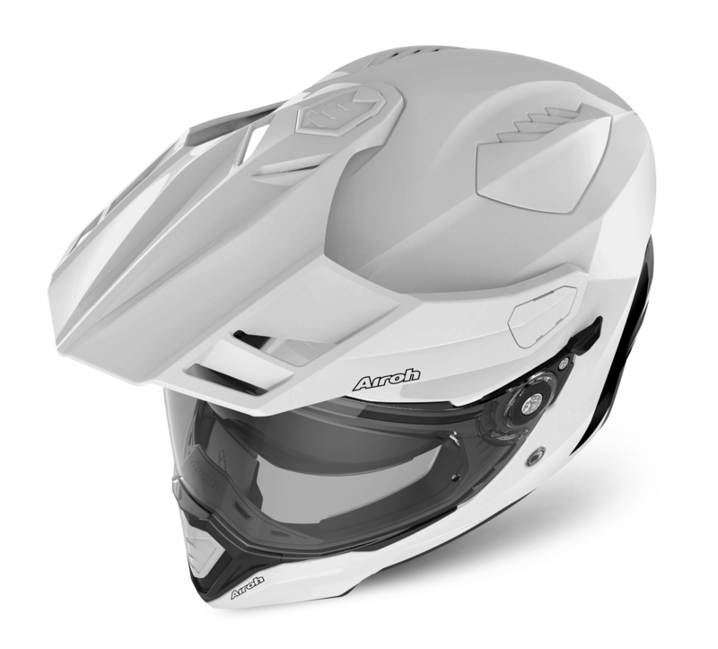 KASK AIROH COMMANDER COLOR WHITE GLOSS M