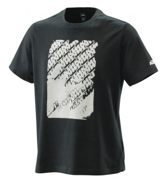 Koszulka KTM RADICAL LOGO (czarna) rozmiar M