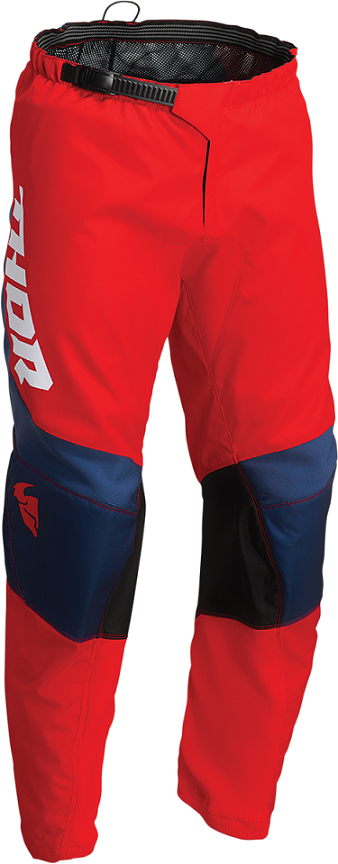 Spodnie DZIECIĘCE Sector CHEV red/navy rozmiar 18